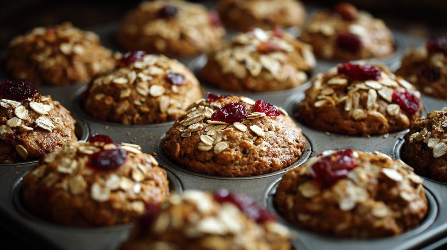 Muffiny z ovesných vloček – zdravé pečení za 20 minut
