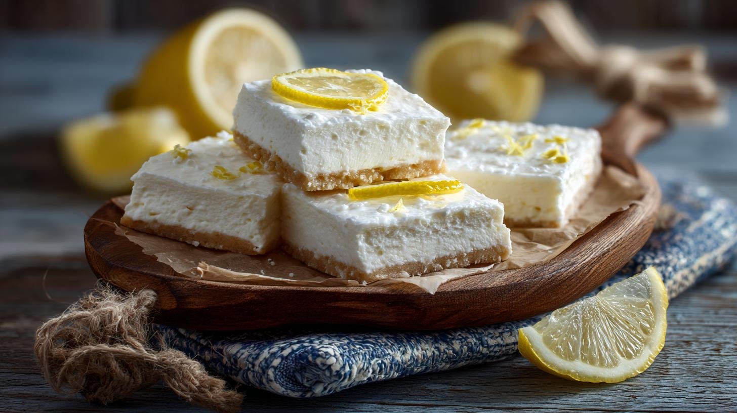 Krémové řezy z tvarohu, smetany a citronu pro jemný sladký večer. Triky, které málokdo zná