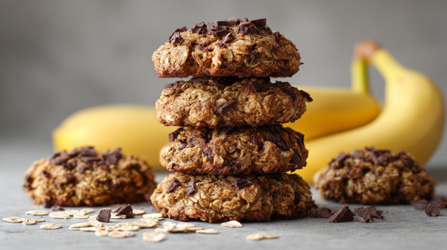 Ovesné sušenky s banánem a kakaem bez cukru i komplikací. Ingredience a kolik jich potřebujete