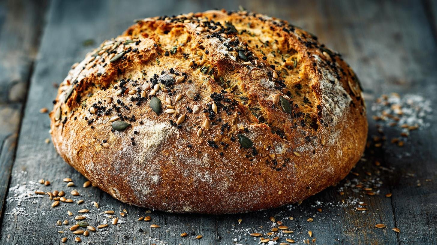 Chléb z celozrnné mouky a semínek – zdravější varianta bez kompromisů