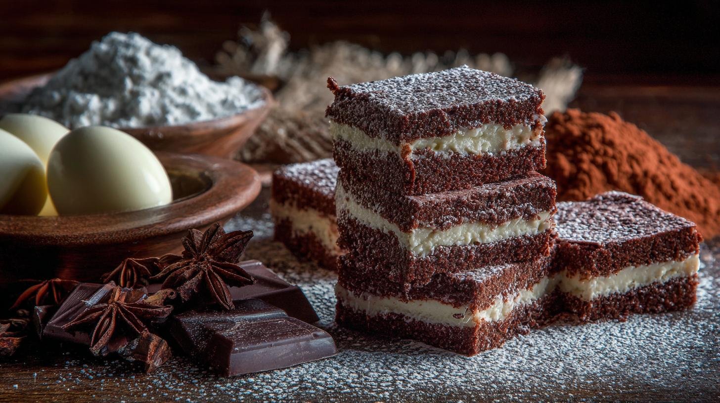 Kakaové řezy z mouky, vajec a smetany bez složitostí. Variace a úspora času