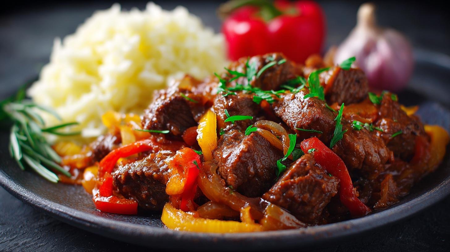 Hovězí guláš s cibulí a paprikou – chyby, které dělá většina lidí. Maso, doba a úspora