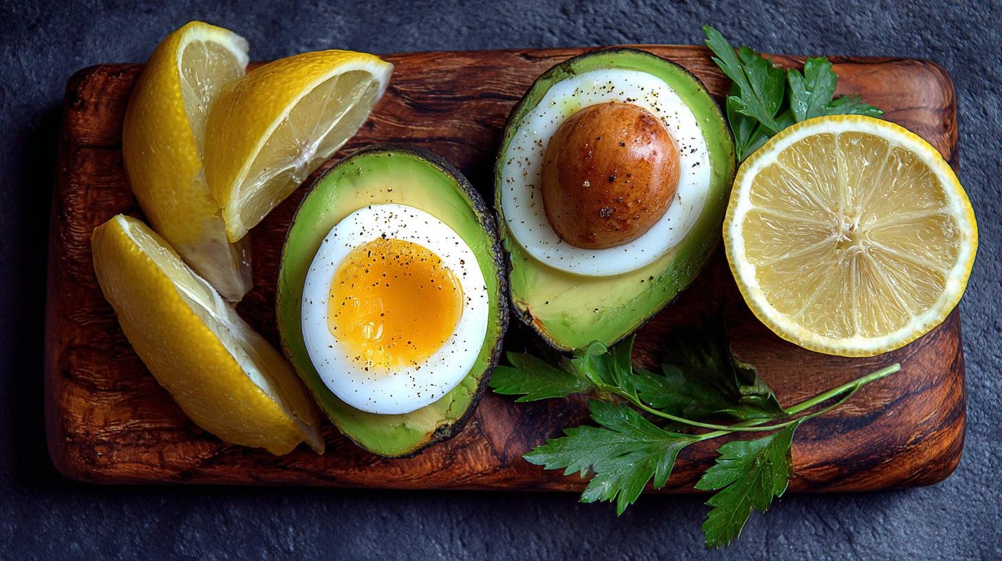 Avokádo, vejce a citron – jednoduché, zdravé a levné řešení