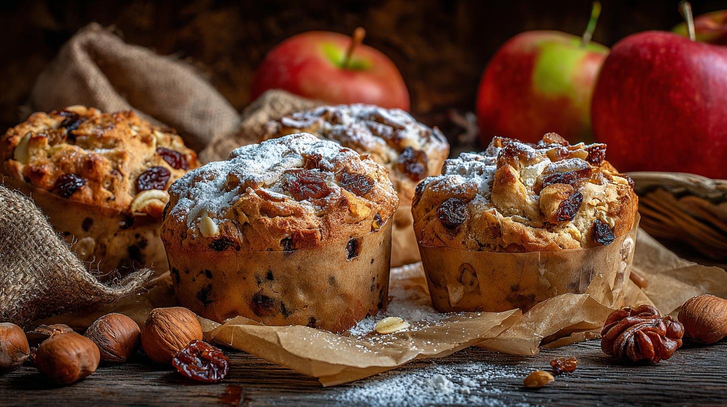 Sladké pečivo s jablky, rozinkami a ořechy, které vydrží dlouho. Variace, úspora a trochu tajemství