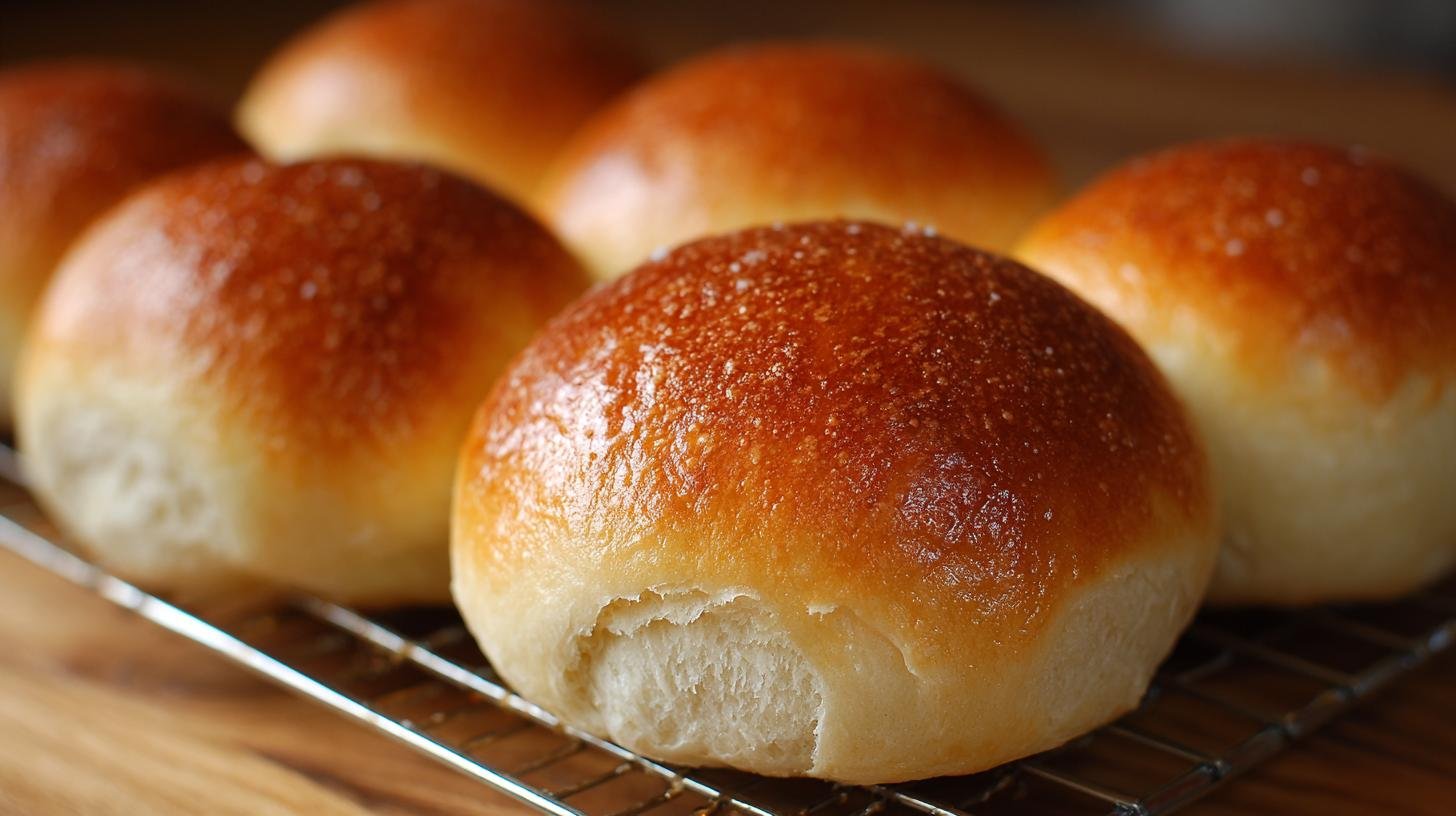 Měkké housky z mouky, kefíru a másla správným postupem