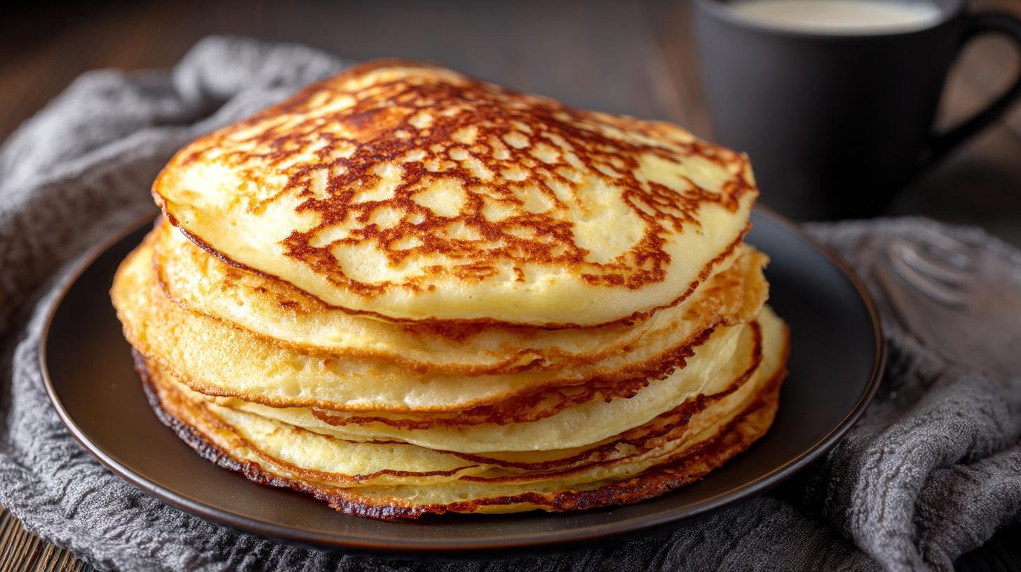 Lívance z kefíru, mouky a vajec – nadýchané a rychlé. Servírování a chytré úspory času