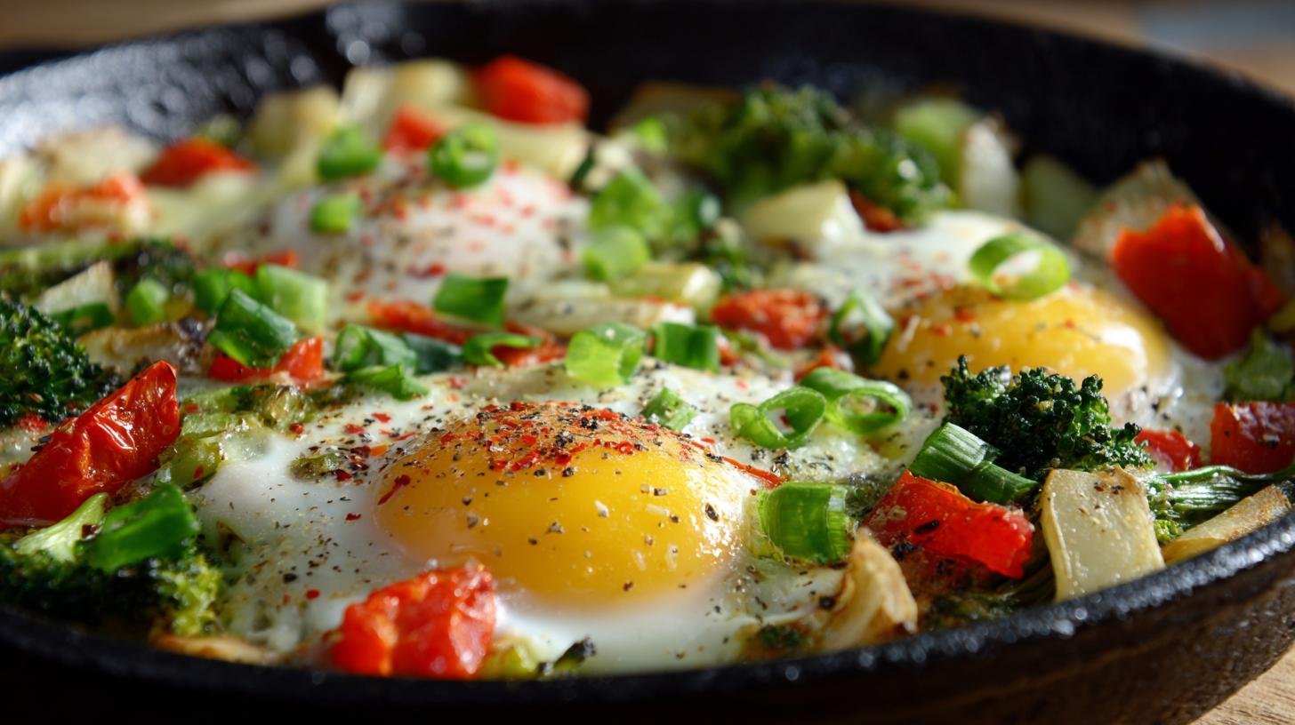 Zeleninová pánev s vejcem a sýrem – zdravý oběd za pár minut. Proč to funguje Zeleninová pánev s vejcem a sýrem – zdravý oběd za pár minut. Proč to funguje