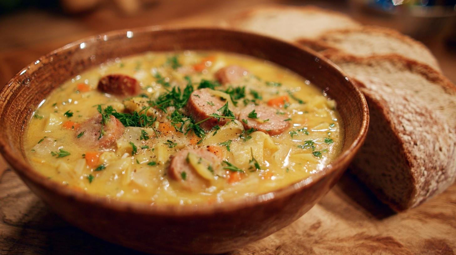 Proč byste měli jíst zelňačku s klobásou v zimě každý týden. Teplá útěcha, která osloví smysly Proč byste měli jíst zelňačku s klobásou v zimě každý týden. Teplá útěcha, která osloví smysly