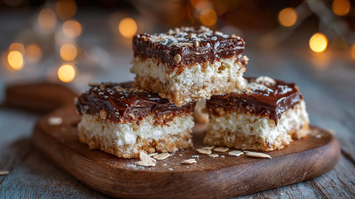 Tvarohové řezy s ovesnými vločkami pro lehký domácí dezert. Proč si ho zamilujete