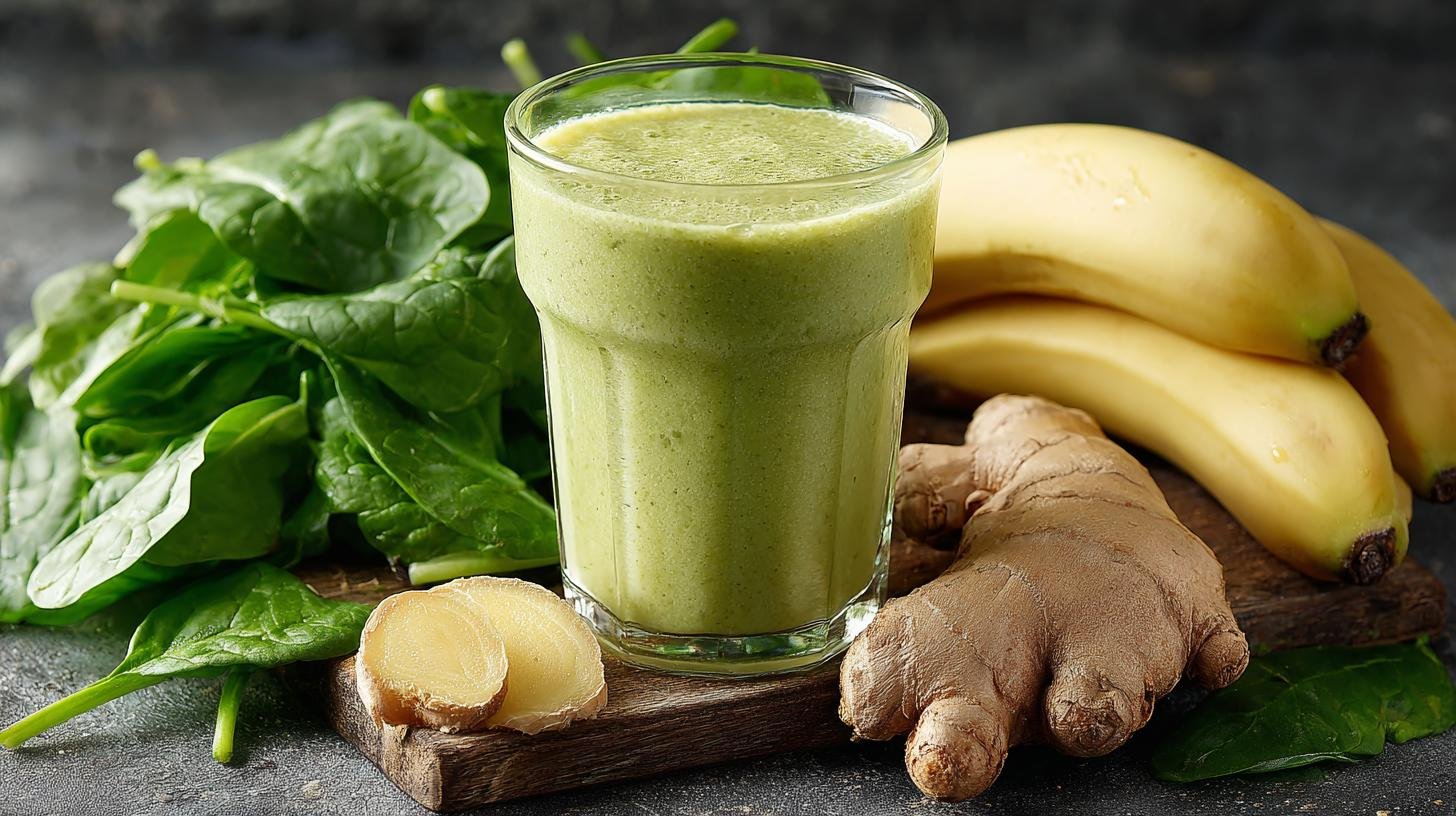 Smoothie s banánem, špenátem a zázvorem – přírodní energie v poháru. Tipy pro lepší účinek a úsporu