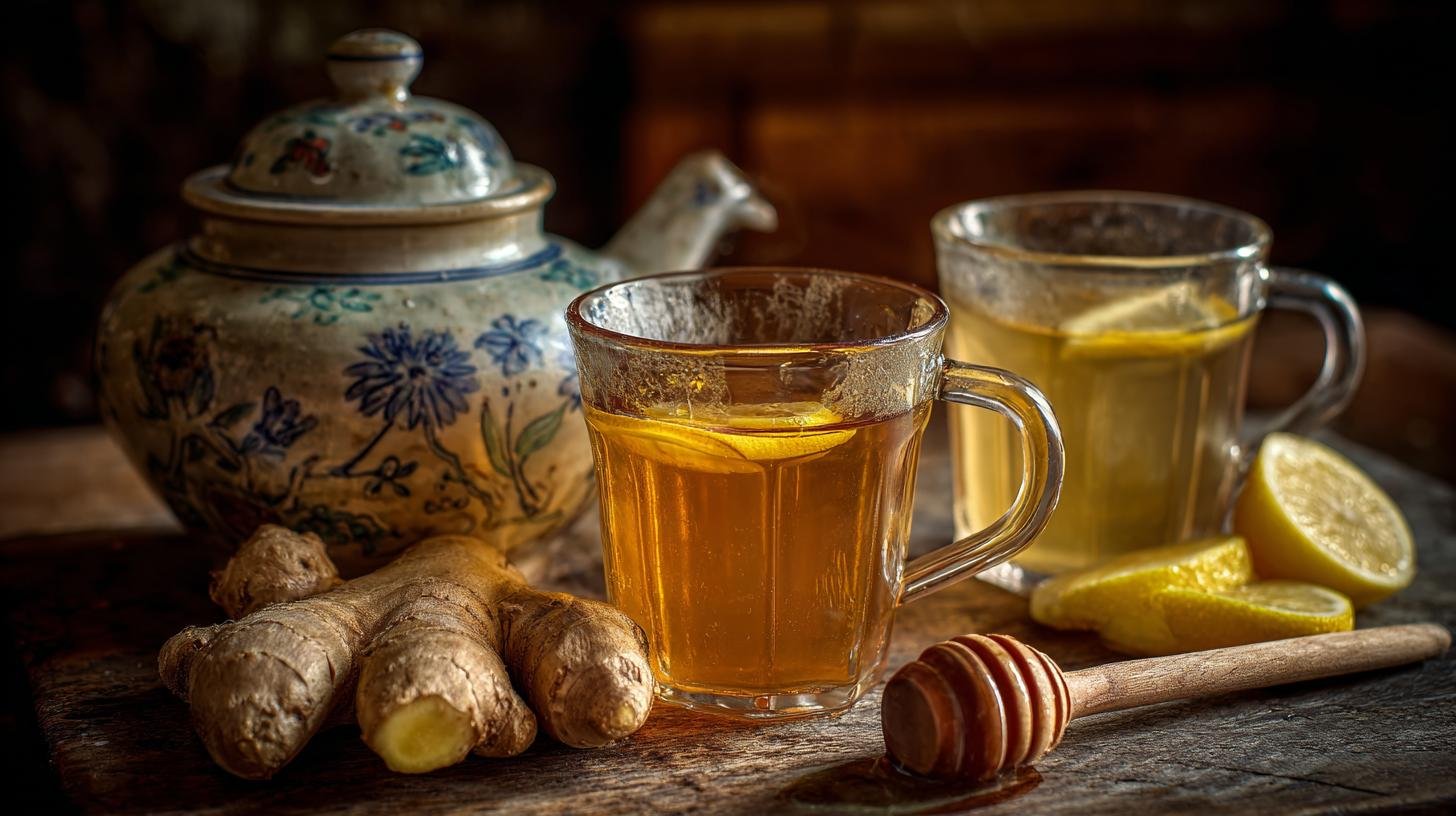 Zázvor a med: kombinace, která mění obyčejný čaj v léčivý rituál