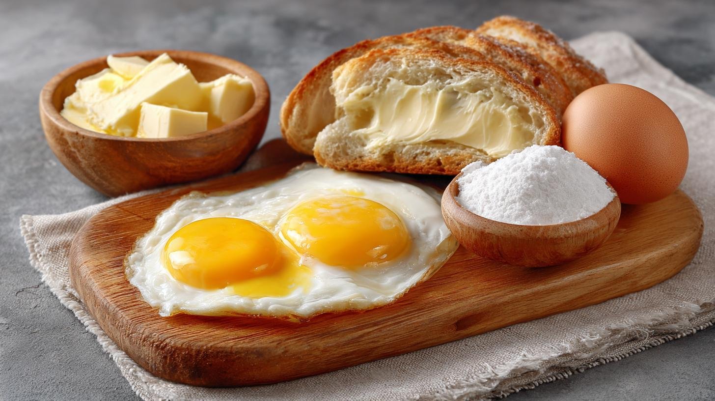 Tři levné suroviny – vejce, chléb a máslo – rychlé řešení. Rychlé recepty, které skutečně fungují