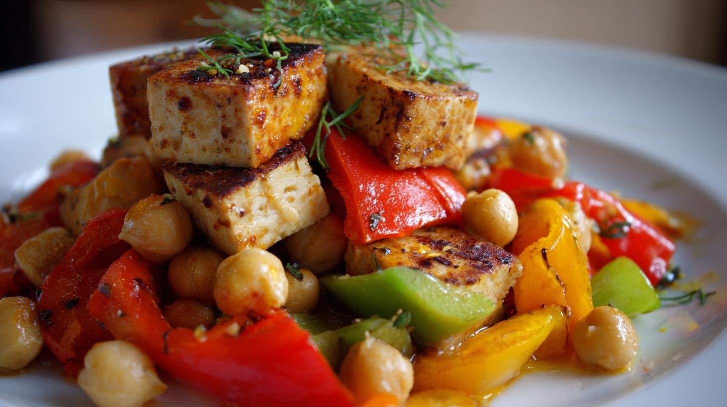 Tofu, cizrna a paprika: nový způsob, jak zvládnout bezmasé středy. Proč tahle kombinace má smysl