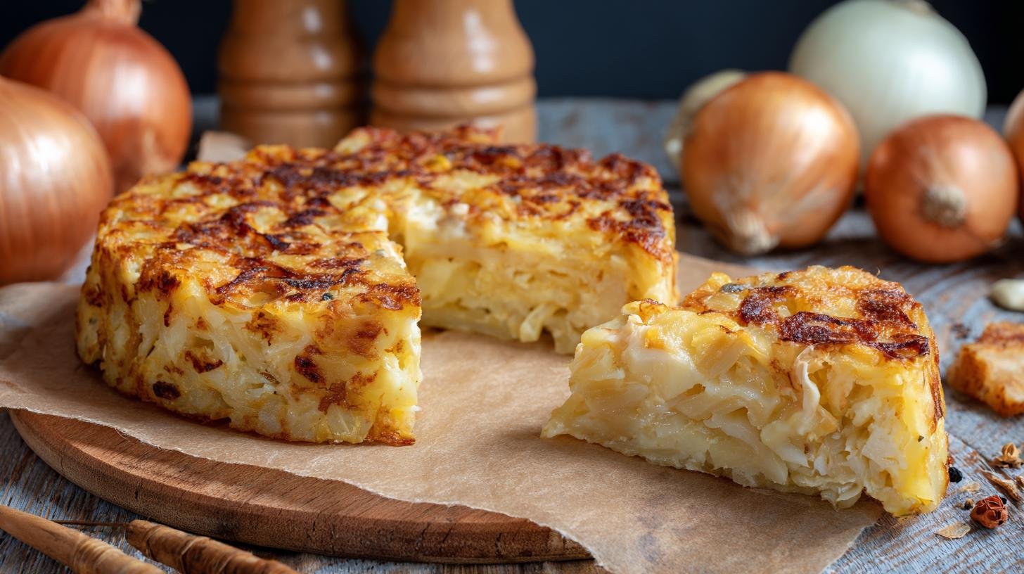 Jen tři suroviny: brambory, sýr a cibule – geniální rychlá večeře