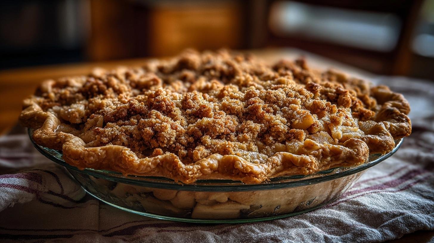 Jablečný koláč s drobenkou – vůně domova, která se neomrzí