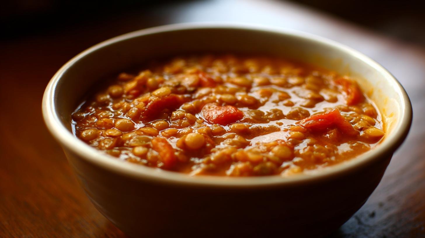 Jednoduchá polévka z čočky, rajčat a cibule pro každý den. Triky, které z ní udělají domácí hit