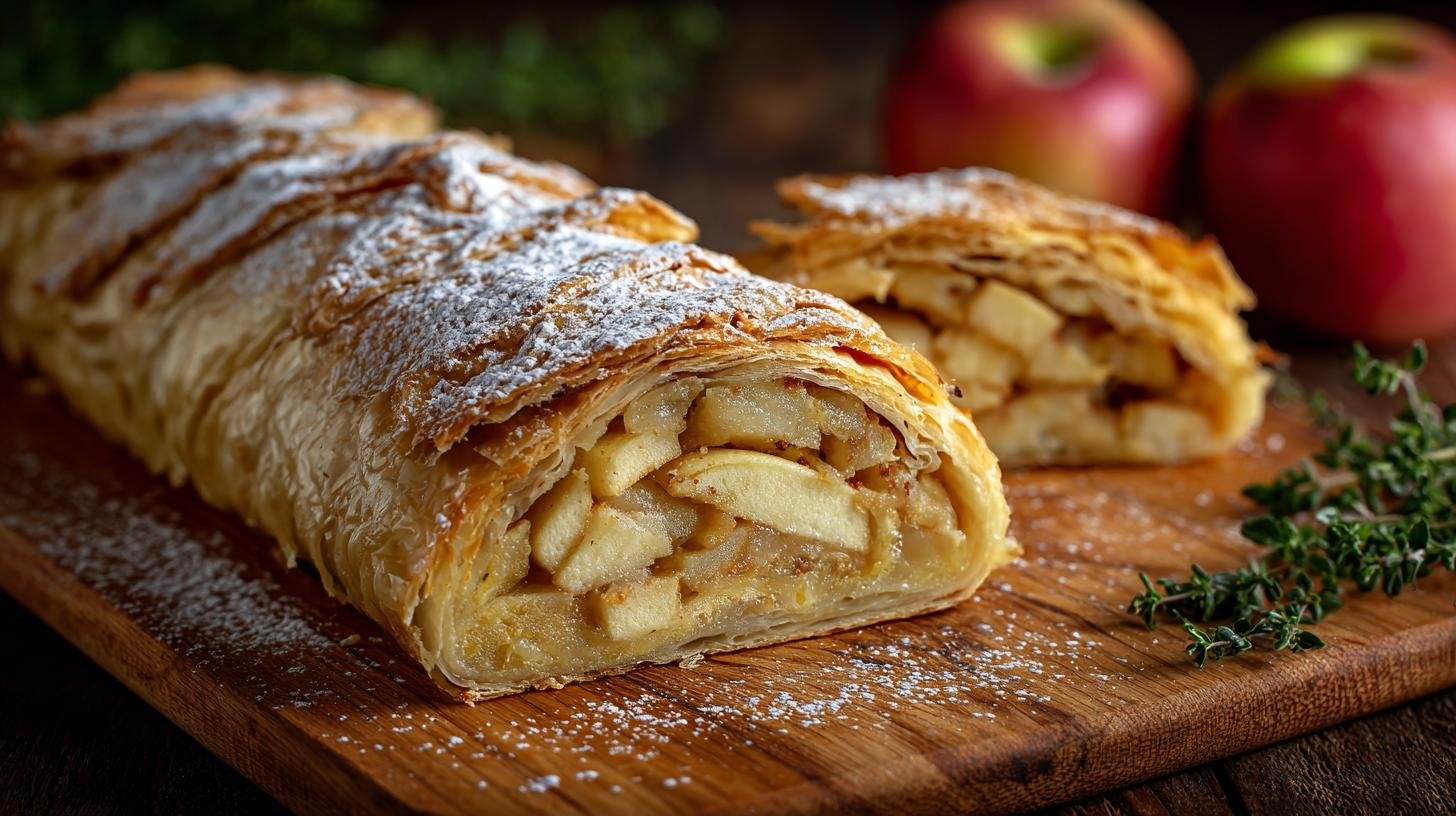 Kynutý závin, který nepraskne — tvaroh, jablka a trocha trpělivosti