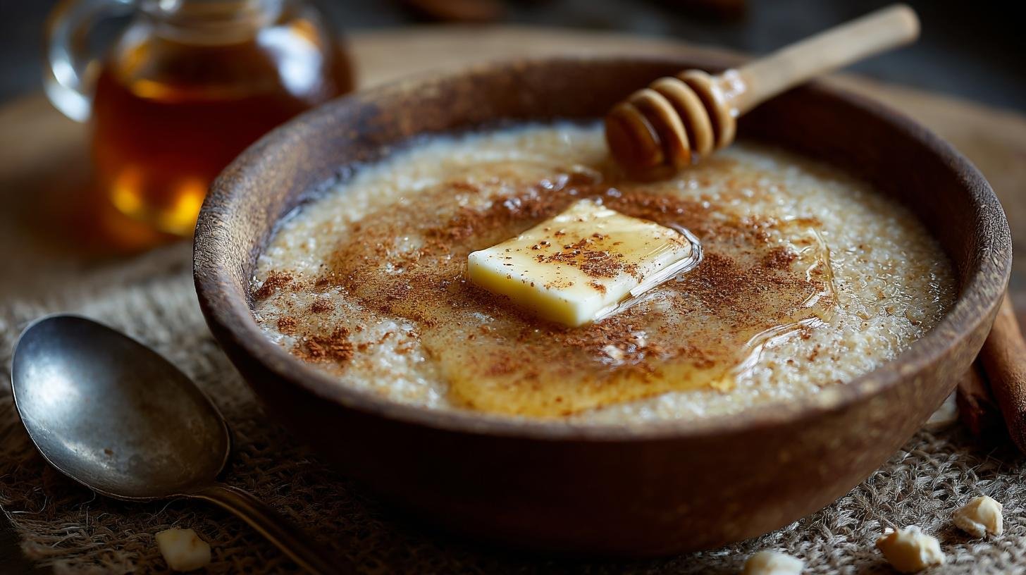 Krupicová kaše s máslem a skořicí – návrat do dětství