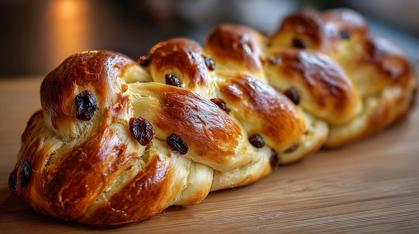 Vánočka s rozinkami a máslem správným způsobem vždy nadýchaná 4 Vánočka s rozinkami a máslem správným způsobem vždy nadýchaná