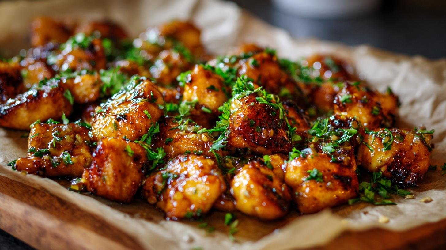 Zapomeňte na polotovary! Rychlé kuřecí kousky s medem a česnekem. Rychlý postup