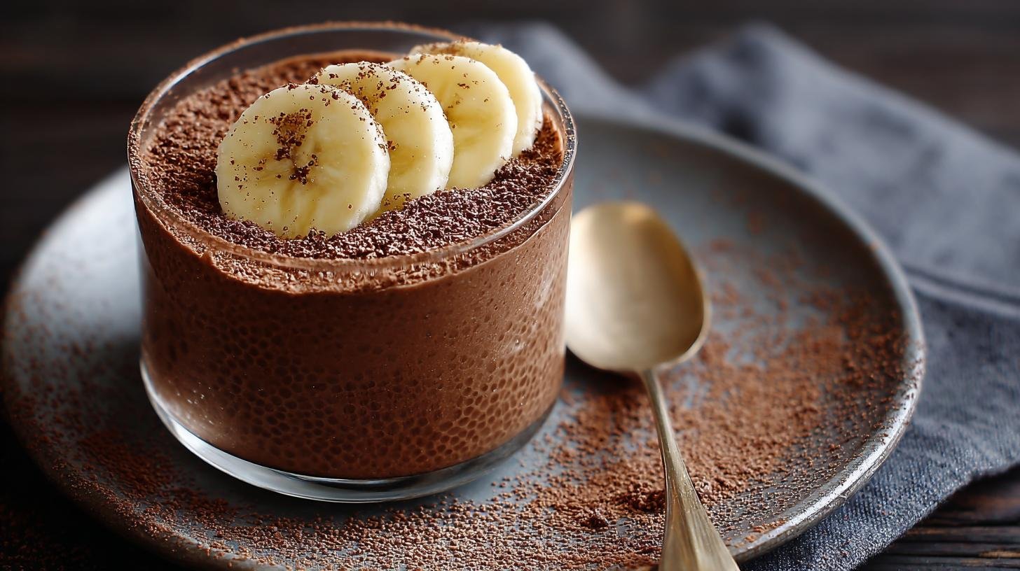 Rychlý dezert z banánu a kakaa – bez cukru, ale s chutí