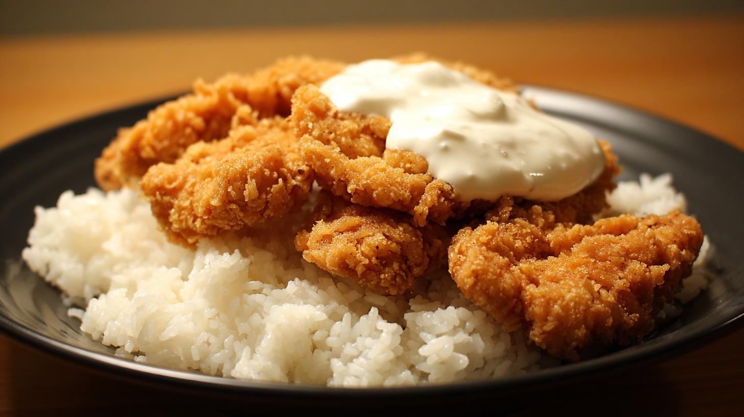 Rychlé kuřecí nudličky s rýží a smetanou chutnají bez námahy