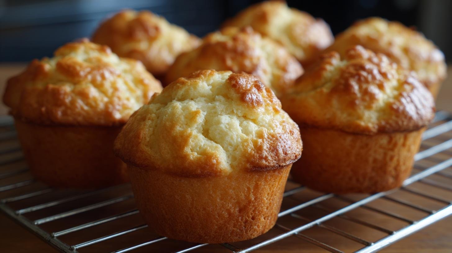 Snadné muffiny z mouky a kefíru, které se vždy povedou