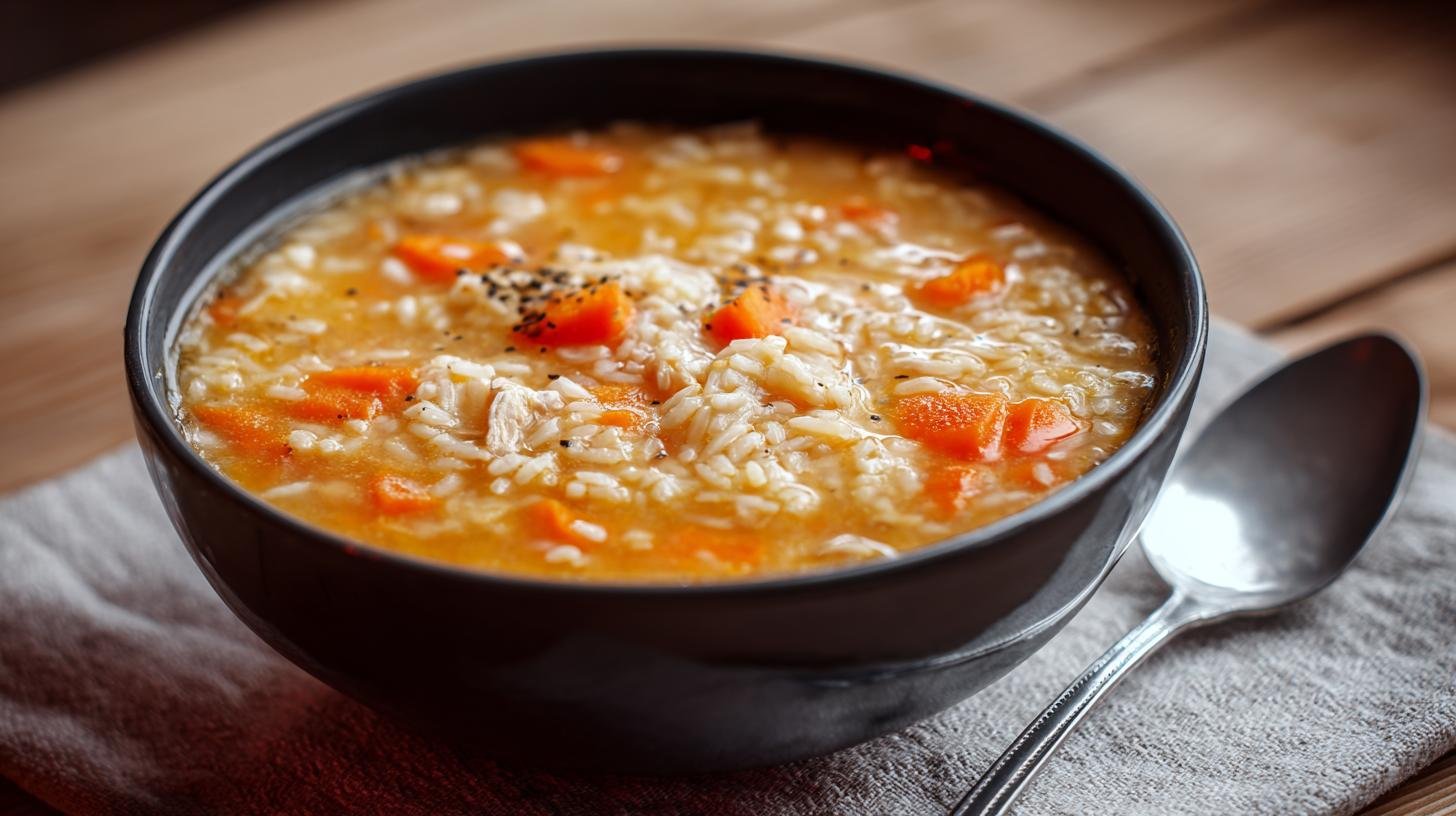 Polévka s rýží a mrkví správným způsobem pro každý den. Jak ji připravit správně