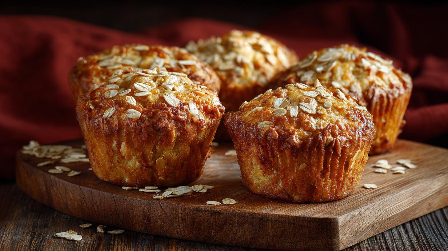 Tvarohové muffiny s ovesnými vločkami jako zdravější sladká volba. Úspora peněz i času
