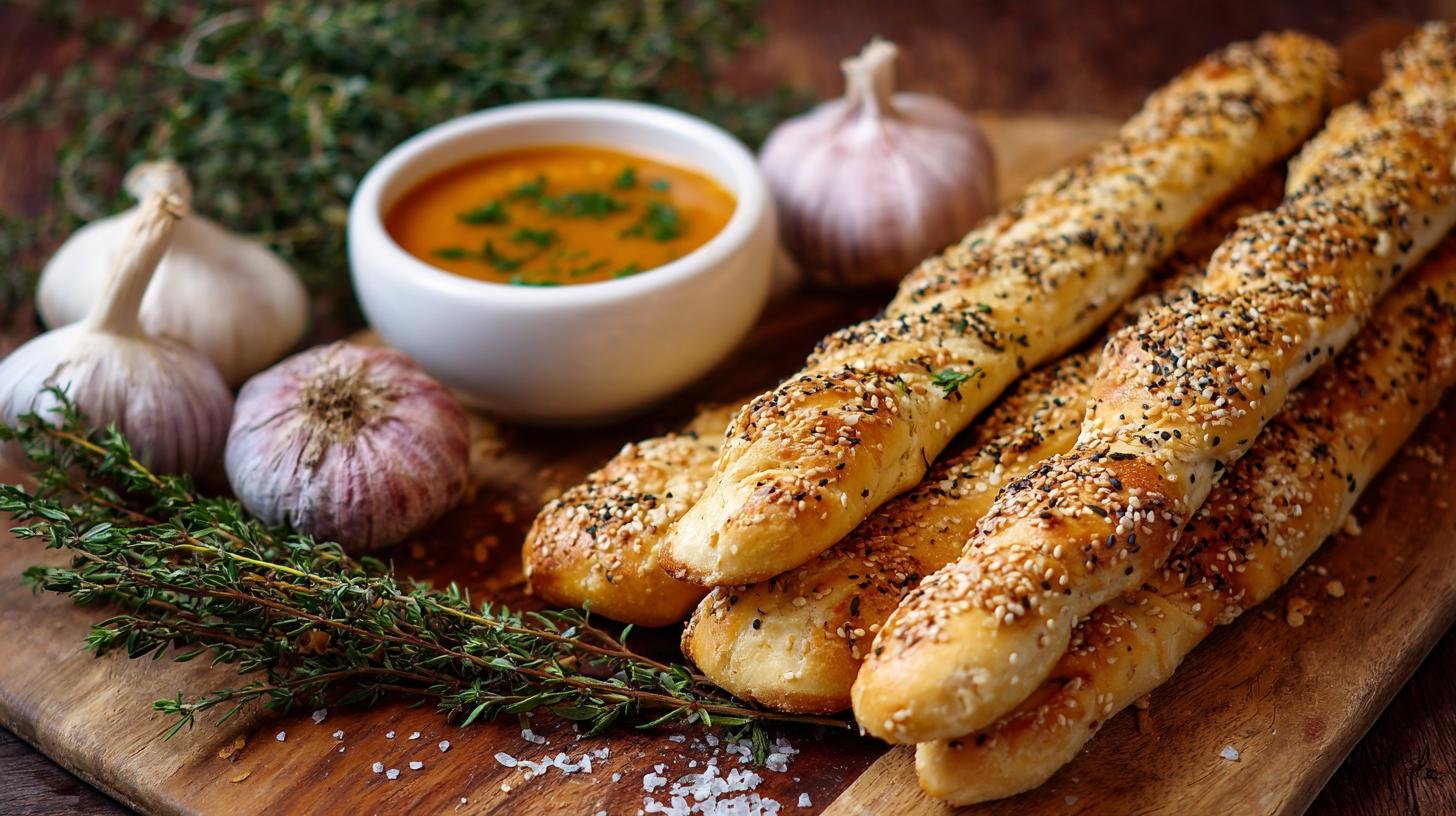 Domácí chlebové tyčky se semínky k polévce. Proč péct vlastní tyčky