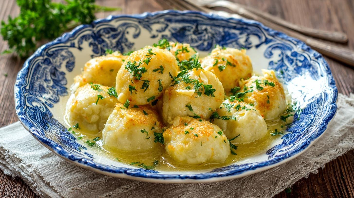 Rychlé bramborové šišky s máslem pro teplou domácí večeři. Postup krok za krokem (rychlé a spolehlivé)