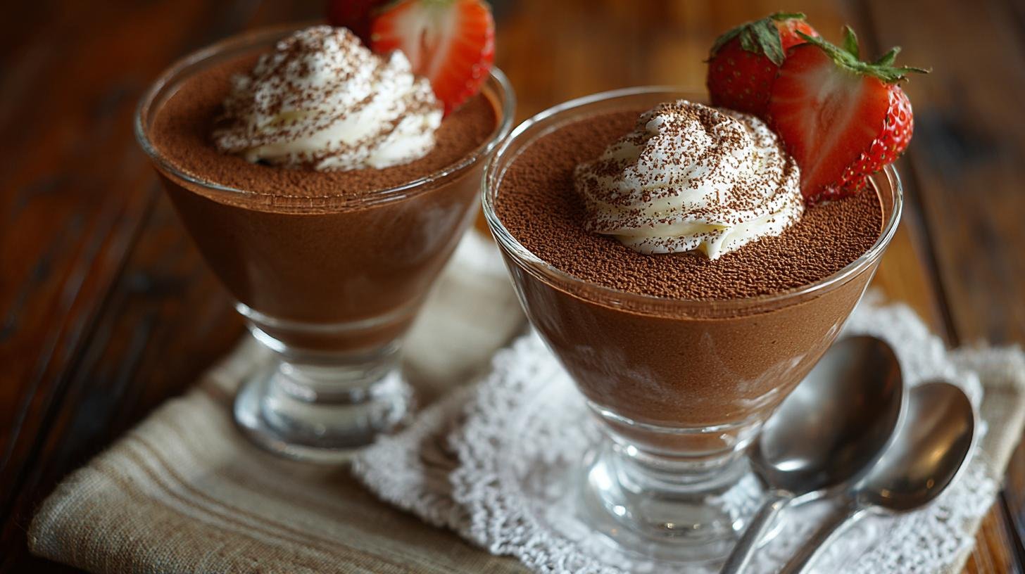 Snadná čokoládová pena ze smetany a kakaa bez speciálních dovedností