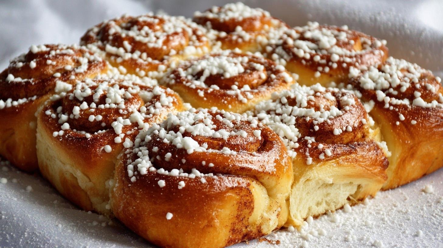 Sladké šneky se skořicí měkké bez zbytečné práce