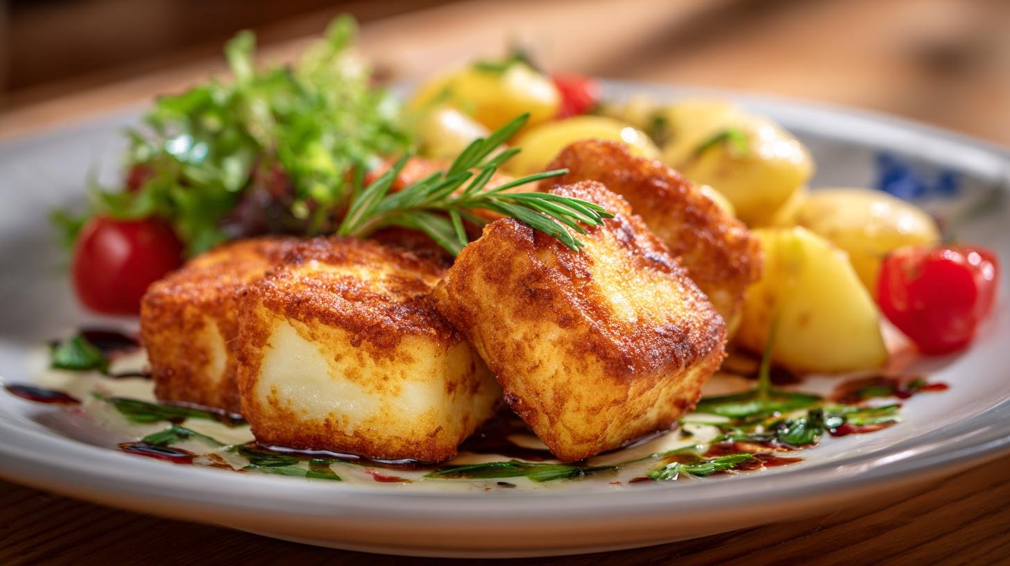 Smažený sýr s brambory křupavý jako z restaurace. Tipy pro perfektní servírování a úsporu času