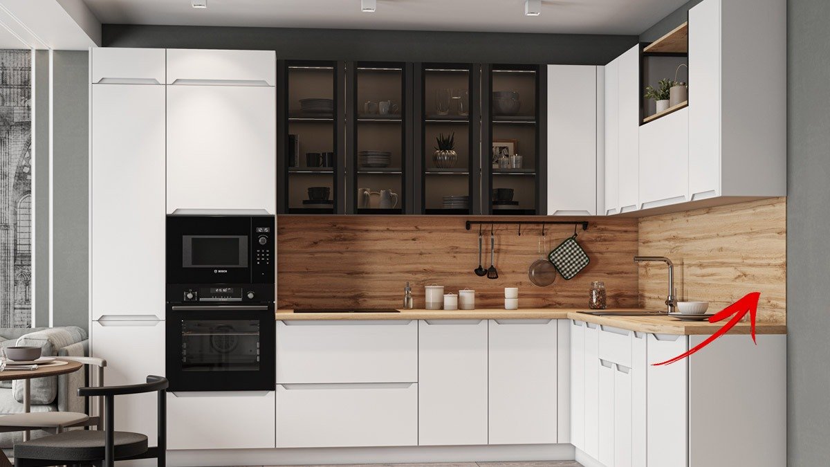 Obklady se již v moderních kuchyních nepoužívají: módní povrchy jsou odolné vůči ohni a vodě