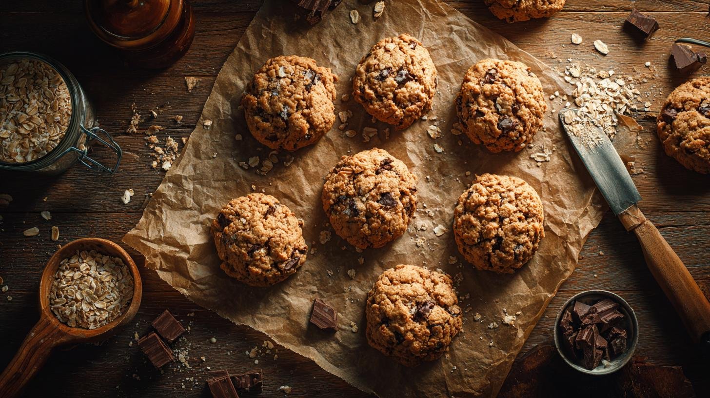 Domácí sušenky s ovesnými vločkami a čokoládou bez chyb. Krok za krokem — triky, které zabrání chybám