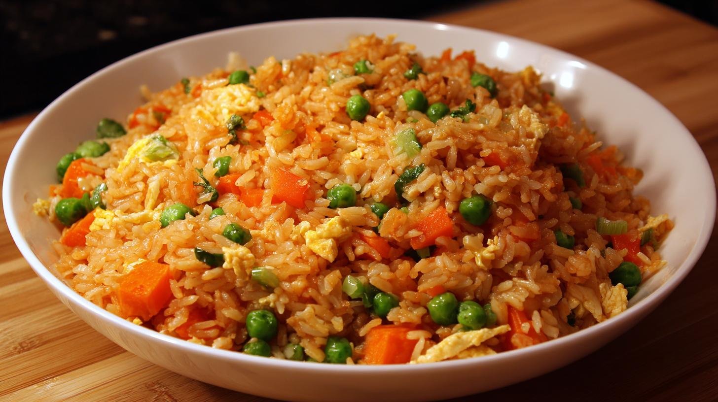 Smažená rýže se zeleninou levná minutová večeře. Tipy na úsporu a variace