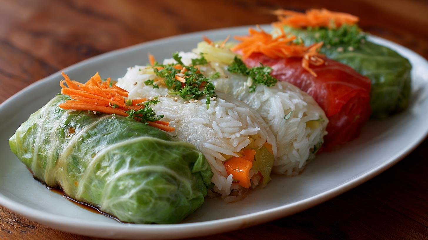 Zeleninové rolky s rýží snadný způsob, jak jíst lehce. Proč to dává smysl
