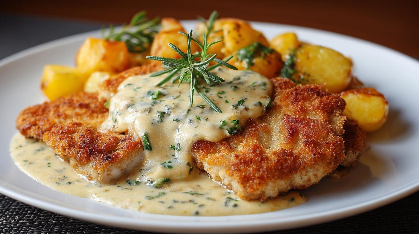 Šťavnatý kuřecí řízek se smetanou a bramborami bez chyb. Proč tahle kombinace funguje
