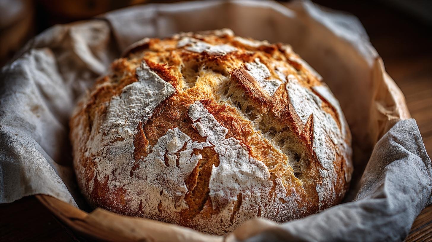 Domácí chléb z pšeničné mouky bez zbytečných chyb