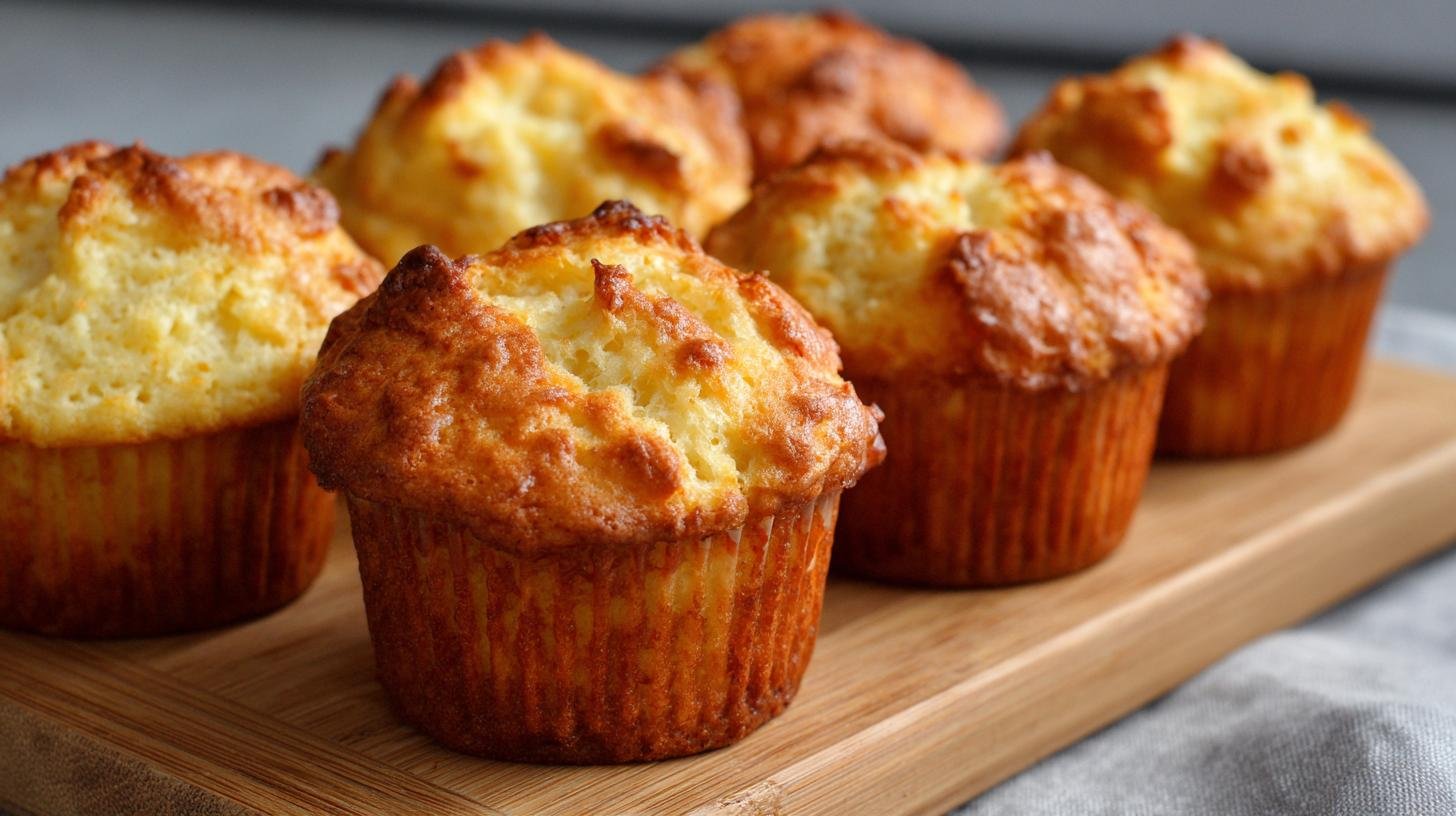 Snadné muffiny z mouky a kefíru, které se vždy povedou. Postup krok za krokem