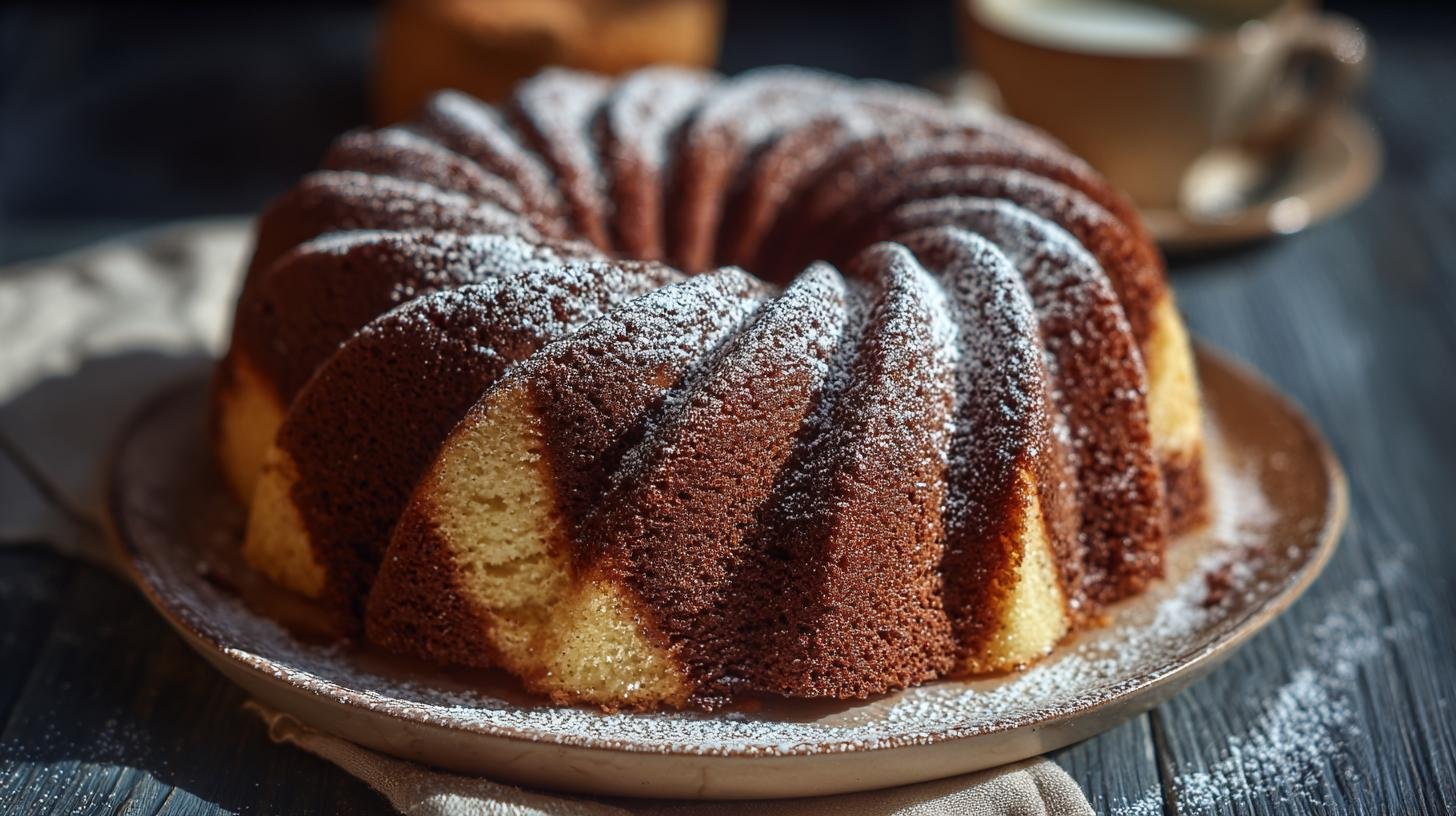 Tvarohová bábovka s moukou a kakaem bez propadlé středu. Praktické tipy, úsporné triky a malé tajemství