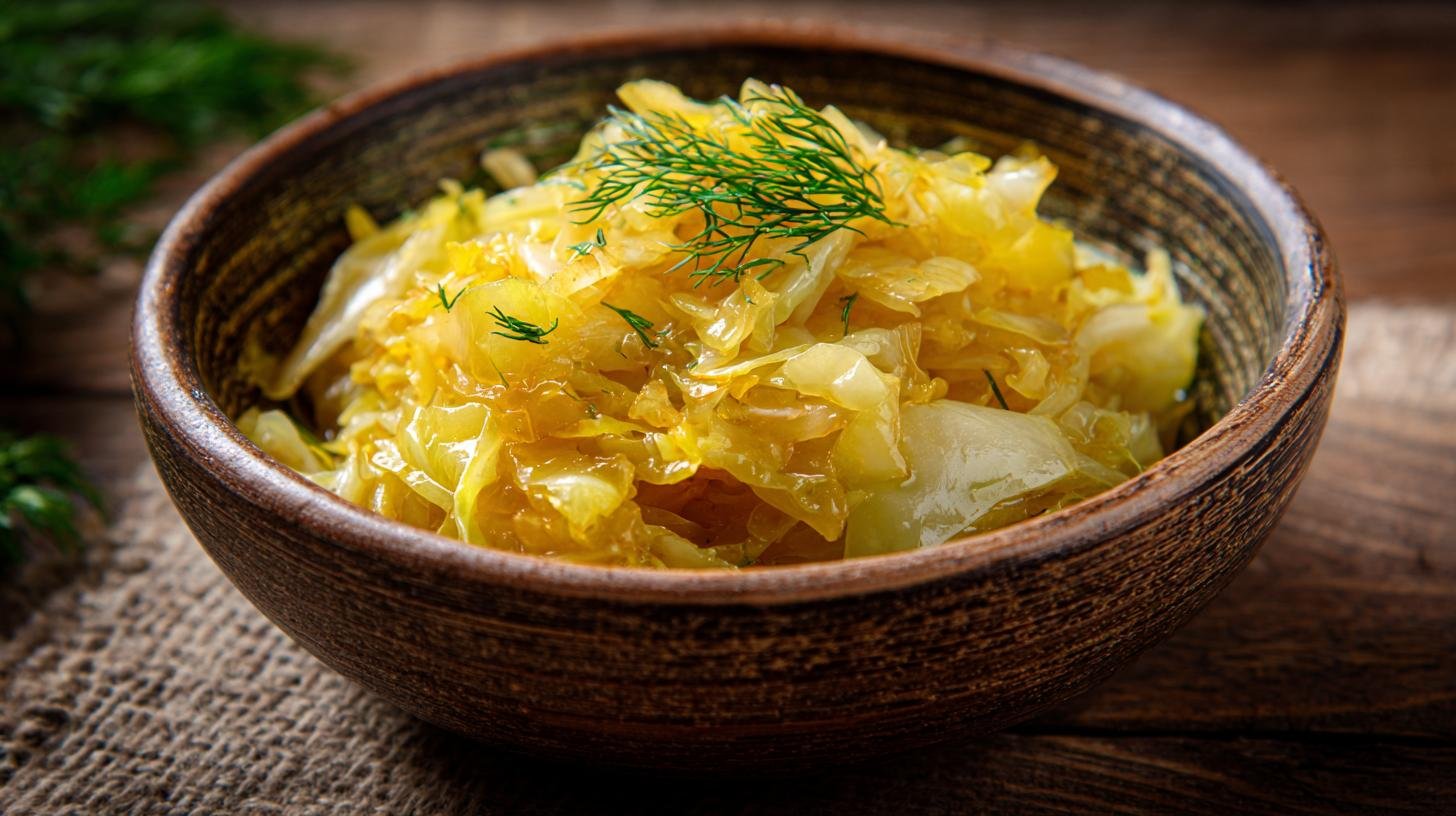 Dušené zelí s cibulí sladké vyvážené chutě. Rychlý recept a přesné poměry