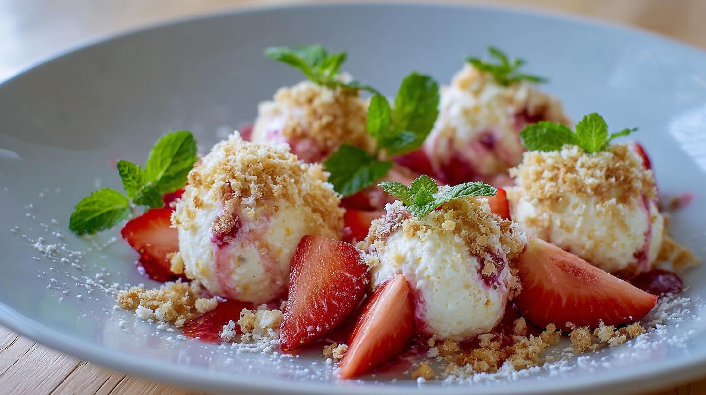 Tvarohové knedlíčky s jahodami a měkkým výsledkem bez námahy