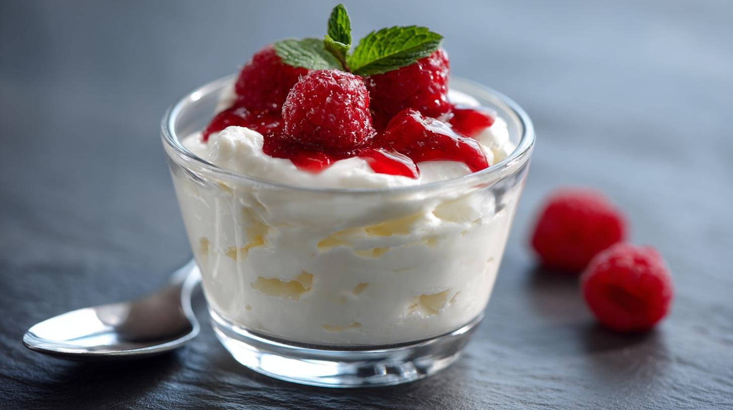 Rychlý pohár se smetanou a tvarohem jako jistá sladká záchrana. Co budete potřebovat Rychlý pohár se smetanou a tvarohem jako jistá sladká záchrana. Co budete potřebovat