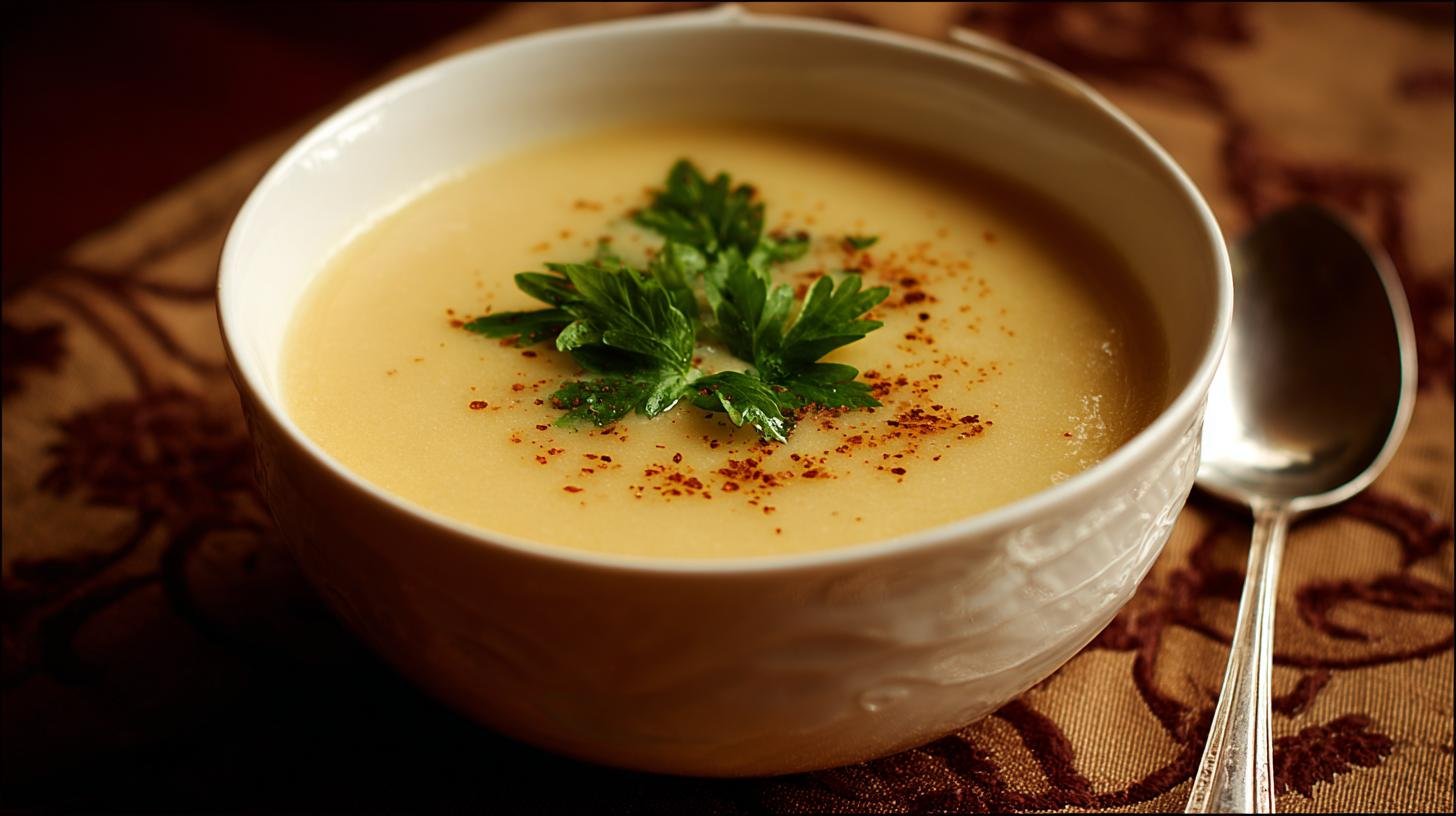 Bramborová polévka s česnekem konečně drží díky malému triku