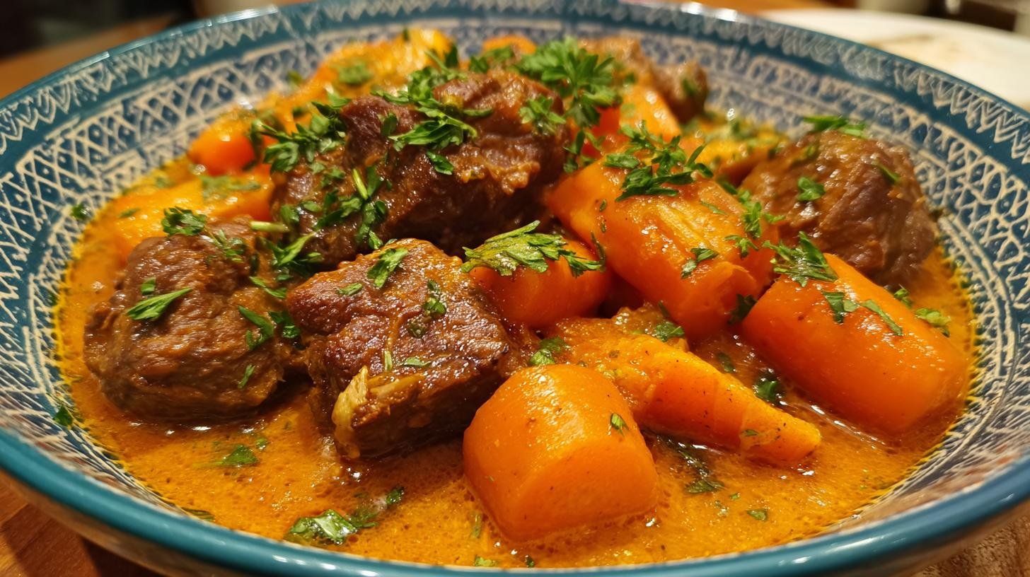 Jemné dušené hovězí s mrkví a smetanou bez námahy. Jak na to krok za krokem