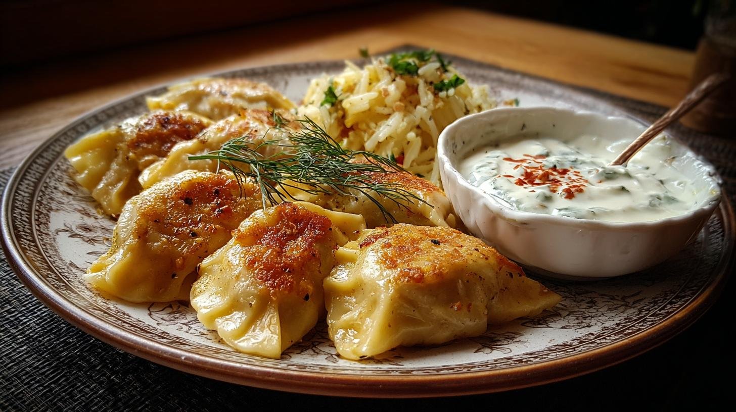 Pečené knedlíky s tvarohem a bramborami jako levná domácí volba