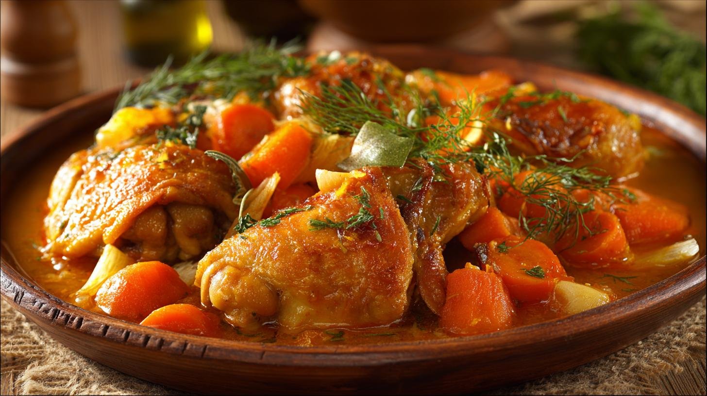 Dušené kuře s mrkví jemné pro rodinu. Tipy mistrů: tajné triky pro lepší chuť