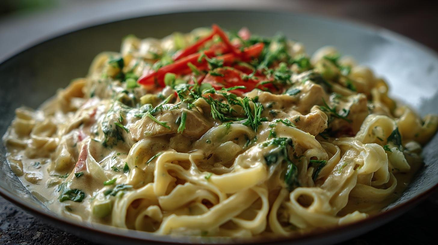 Nudle s arašídovou omáčkou krémové bez složitostí